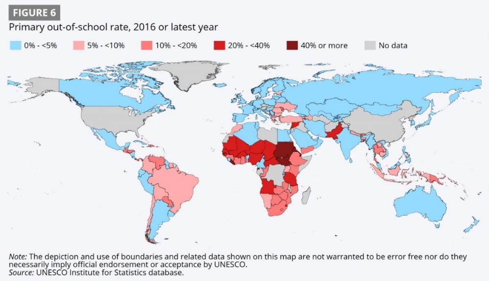 One in Five out of school children